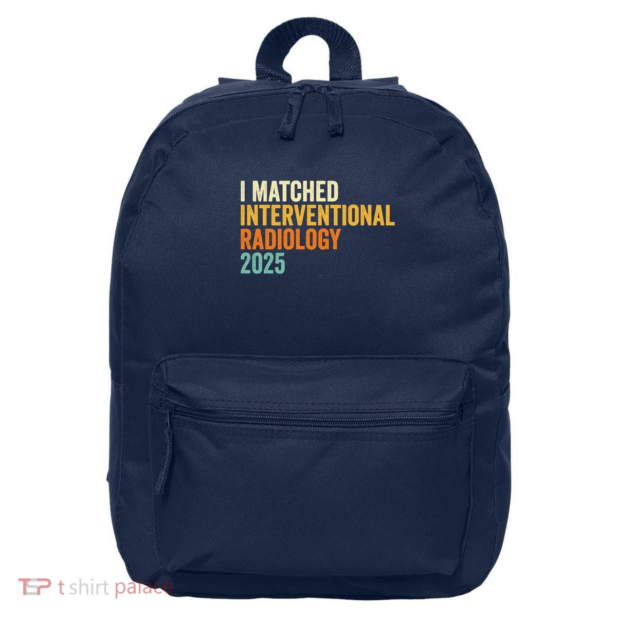 I Matched Interventional Radiology 2025 Retro Cute Match Day 16 in Basic Backpack