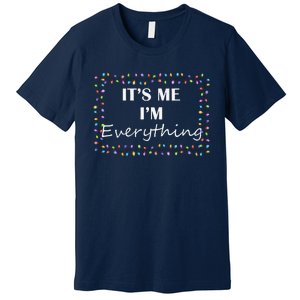 ItS Me IM EverythingCouple Matching Xmas Lights Premium T-Shirt