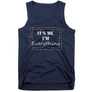 ItS Me IM EverythingCouple Matching Xmas Lights Tank Top