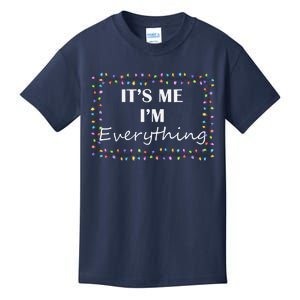 ItS Me IM EverythingCouple Matching Xmas Lights Kids T-Shirt