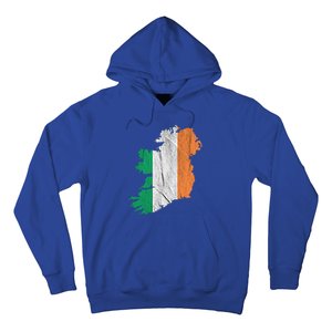 Ireland Map Irish Flag Ireland Trip Souvenir Irish Roots Cool Gift Hoodie