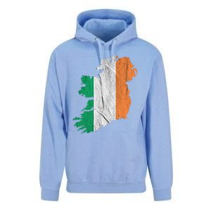 Ireland Map Irish Flag Ireland Trip Souvenir Irish Roots Cool Gift Unisex Surf Hoodie