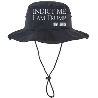 Indict Me I Am Trump America First Bucket Hat