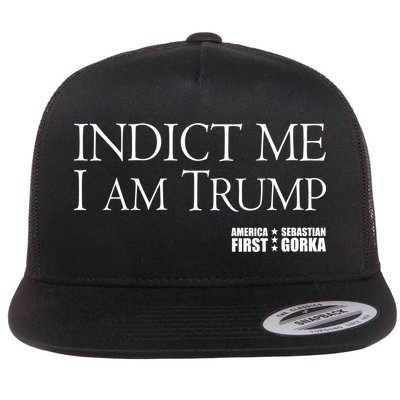 Indict Me I Am Trump America First Flatbill Hat