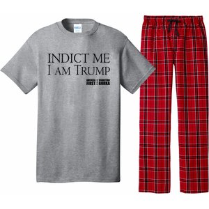 Indict Me I Am Trump America First Pajama Set