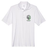 In May I Wear Green Mental Health Awareness Therapist Men's Origin Performance Pique Polo