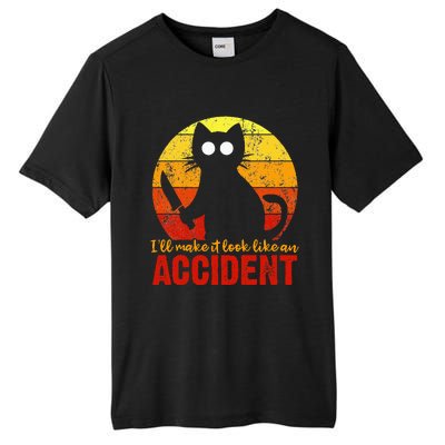 ILl Make It Look Like An Accident Halloween Gory Cat Tall Fusion ChromaSoft Performance T-Shirt