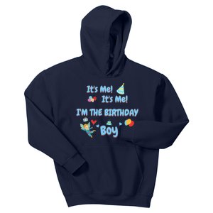 Its Me Its Me IM A Birthday B0y For SonS Birthday Party Kids Hoodie