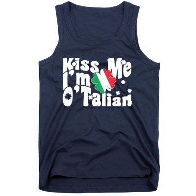 Iss Me I'm O'Talian Funny Italian St Patrick's Day Tank Top