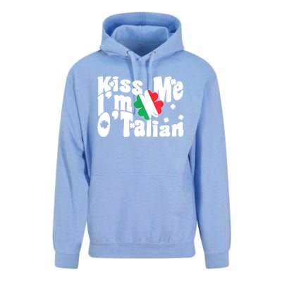 Iss Me I'm O'Talian Funny Italian St Patrick's Day Unisex Surf Hoodie