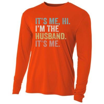 It's Me I'm The Husband It's Me Cooling Performance Long Sleeve Crew