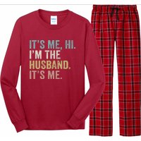 It's Me I'm The Husband It's Me Long Sleeve Pajama Set