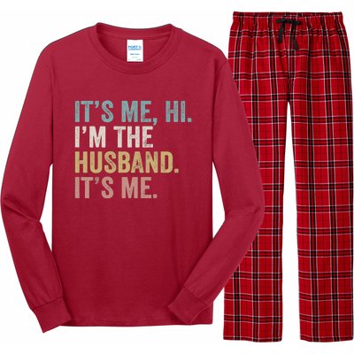 It's Me I'm The Husband It's Me Long Sleeve Pajama Set