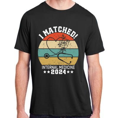 I Matched Internal Medicine 2024 Medical Resident Match Day Adult ChromaSoft Performance T-Shirt