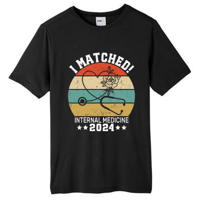 I Matched Internal Medicine 2024 Medical Resident Match Day Tall Fusion ChromaSoft Performance T-Shirt