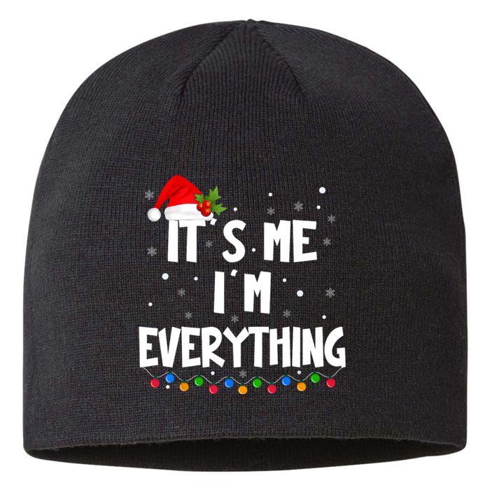 Its Me IM Everything I Have Everything I Want For Christmas Sustainable Beanie