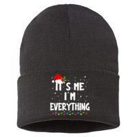 Its Me IM Everything I Have Everything I Want For Christmas Sustainable Knit Beanie