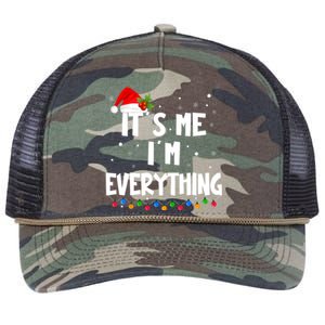 Its Me IM Everything I Have Everything I Want For Christmas Retro Rope Trucker Hat Cap