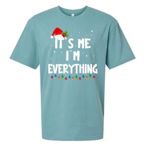 Its Me IM Everything I Have Everything I Want For Christmas Sueded Cloud Jersey T-Shirt