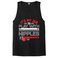 It's My Job To Play With Nipples Funny Plumbing Service PosiCharge Competitor Tank