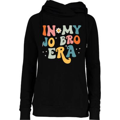 In my Jo Bro Era groovy Womens Funnel Neck Pullover Hood