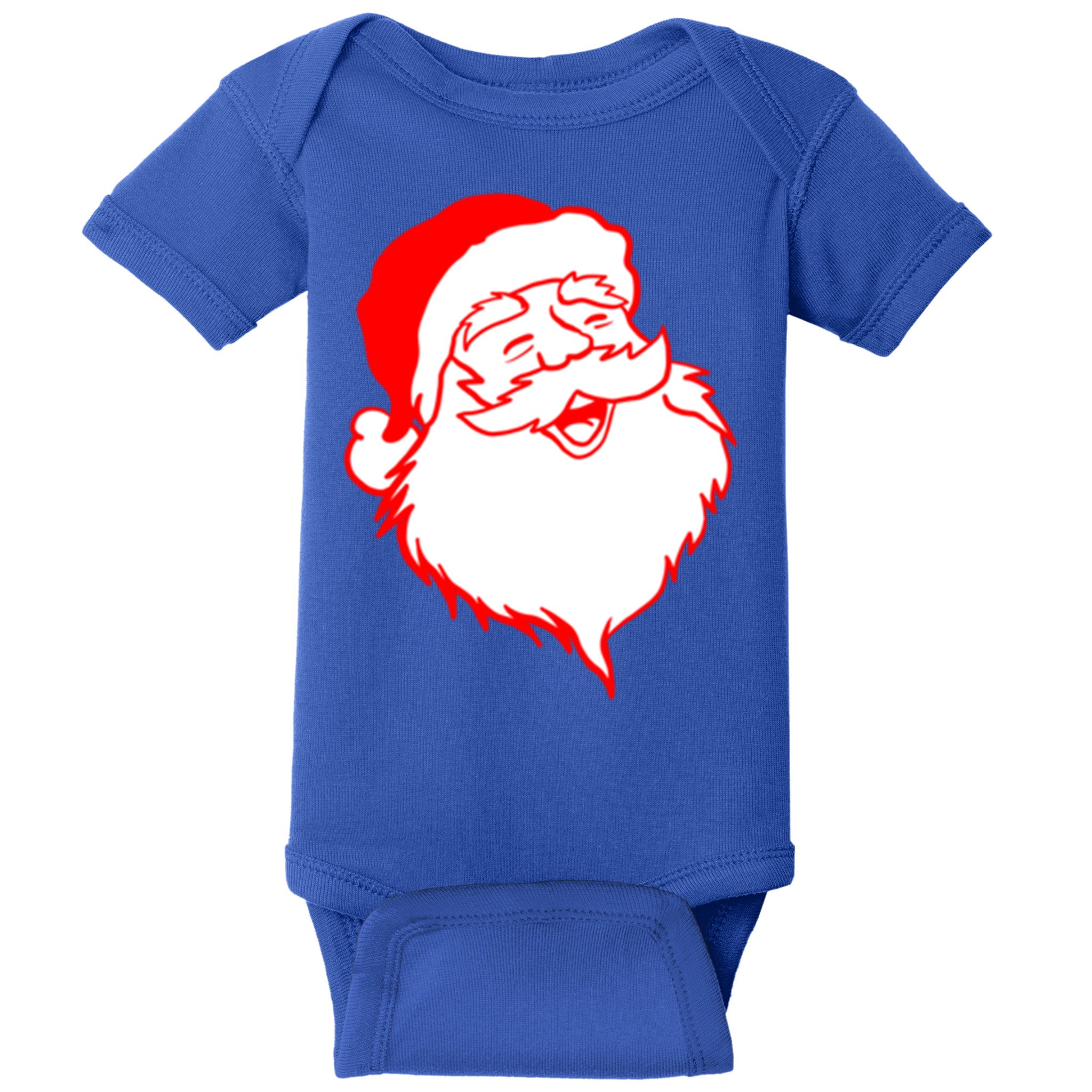In My Jolly Era Merry Christmas Retro Santa Claus Gift Baby Bodysuit