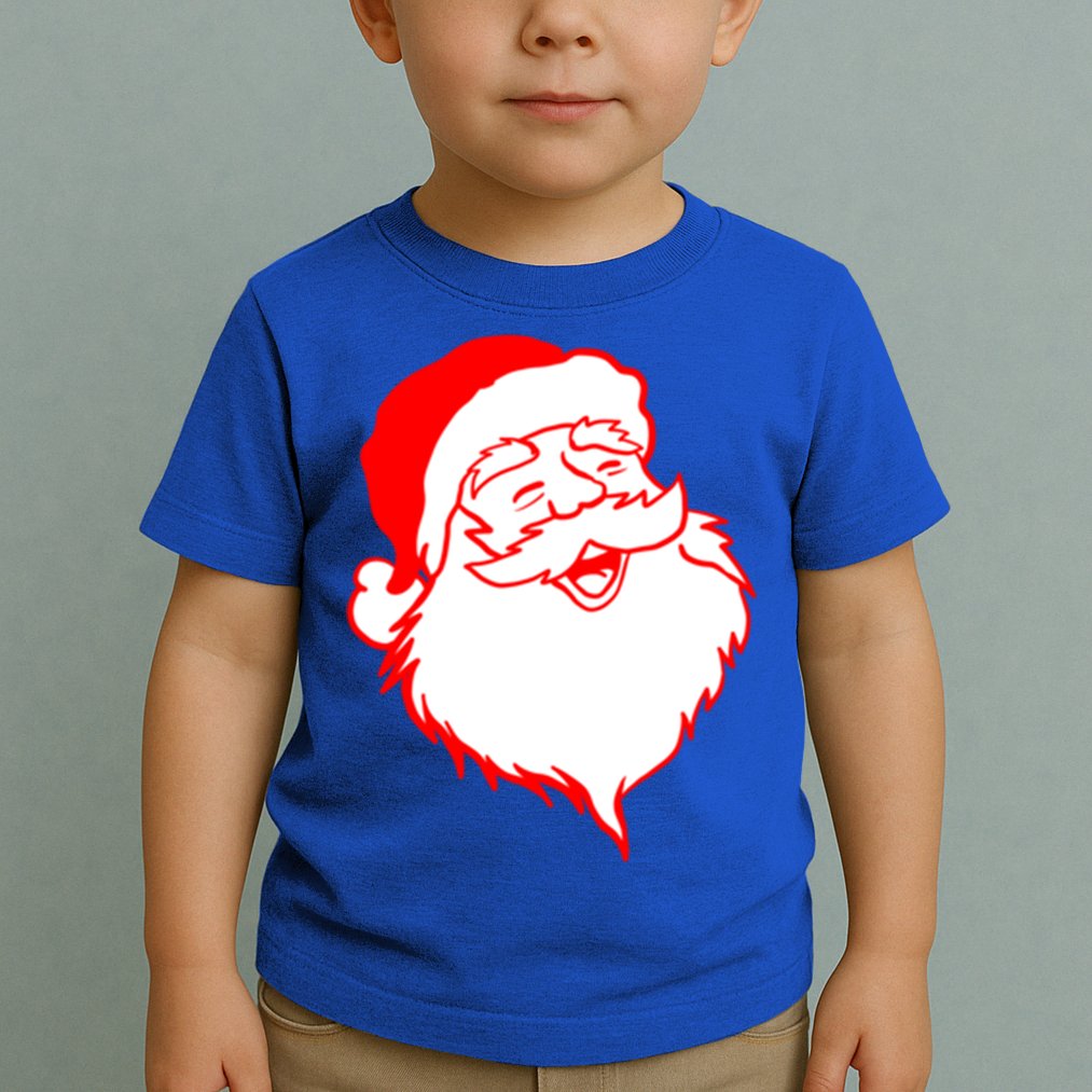 In My Jolly Era Merry Christmas Retro Santa Claus Gift Toddler T-Shirt