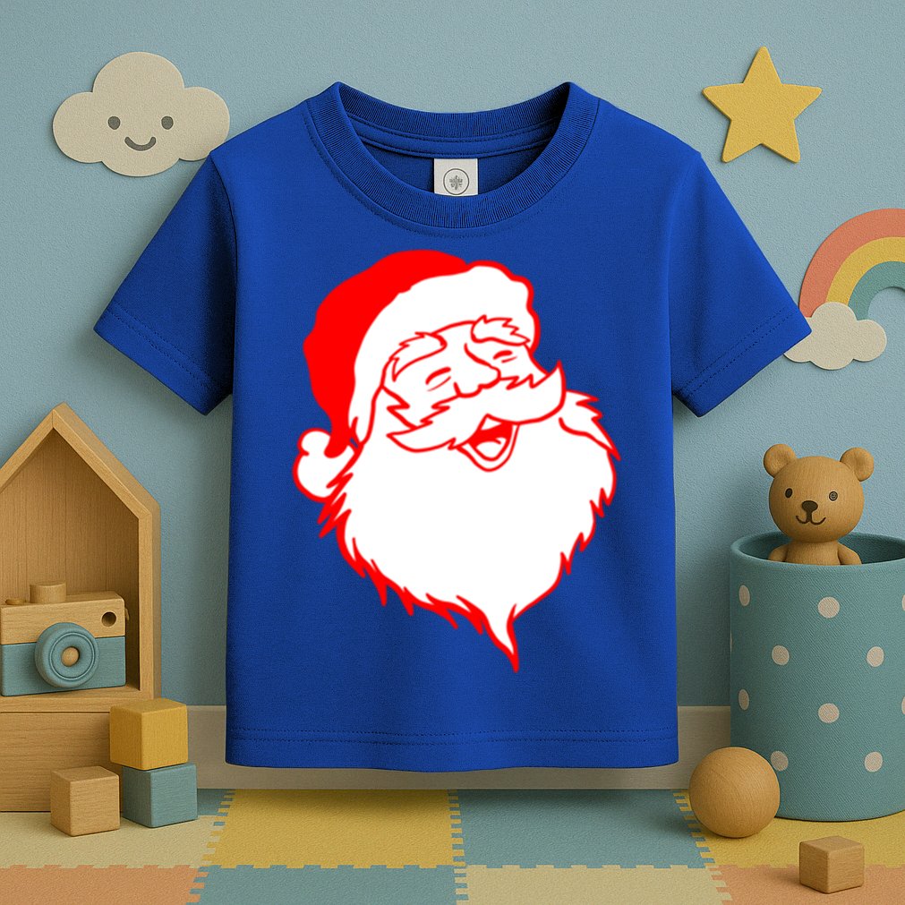 In My Jolly Era Merry Christmas Retro Santa Claus Gift Toddler T-Shirt