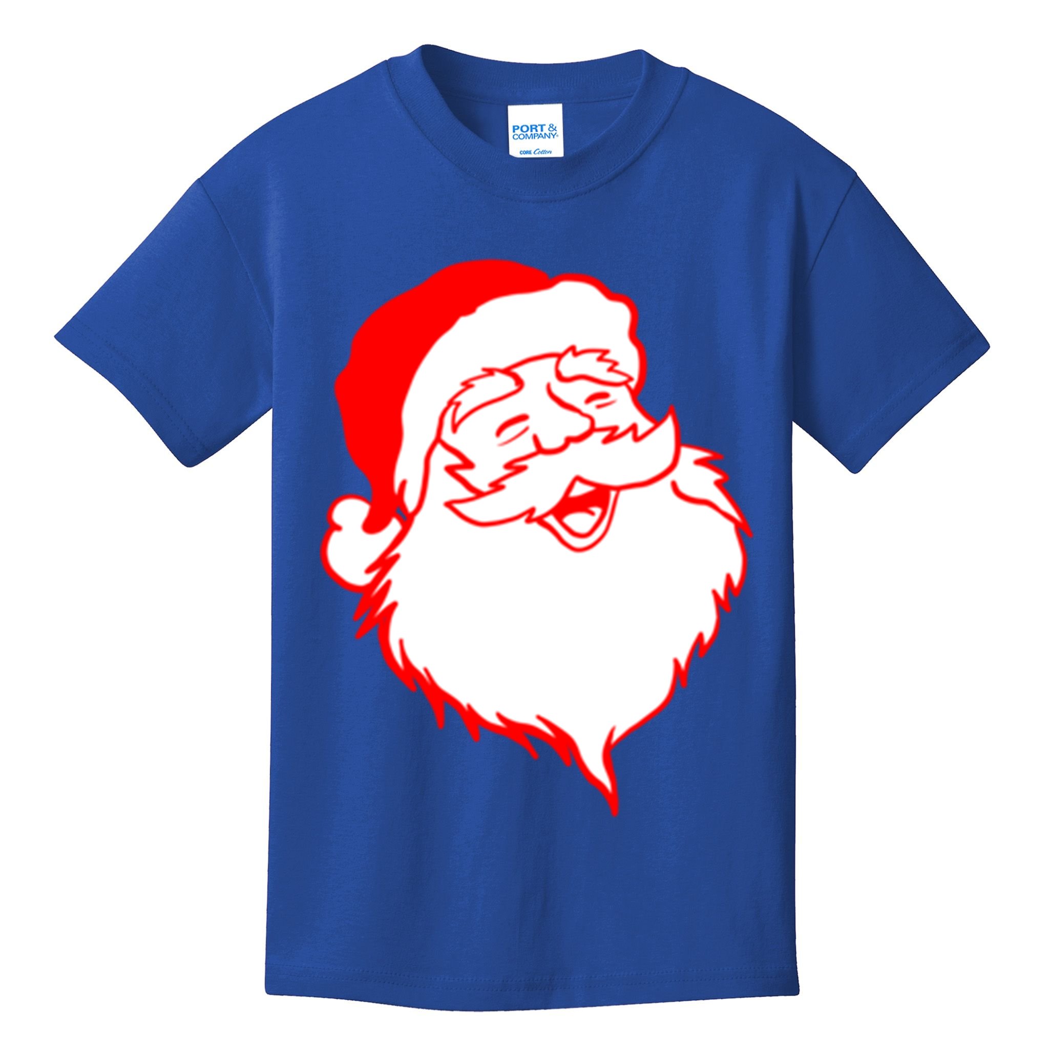 In My Jolly Era Merry Christmas Retro Santa Claus Gift Kids T-Shirt
