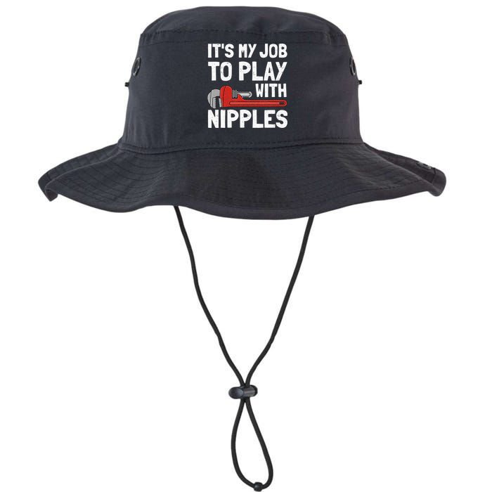 It's My Job To Play With Plumber Nipples Bucket Hat