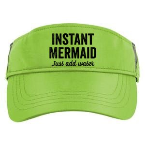 Instant Mermaid Just Add Water Meaningful Gift Adult Drive Performance Visor