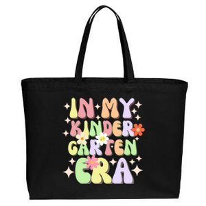 In My Kindergarten Era Cotton Canvas Jumbo Tote