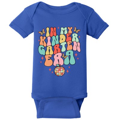 In My Kindergarten Era Kindergarten Teacher Groovy Christmas Cool Gift Baby Bodysuit