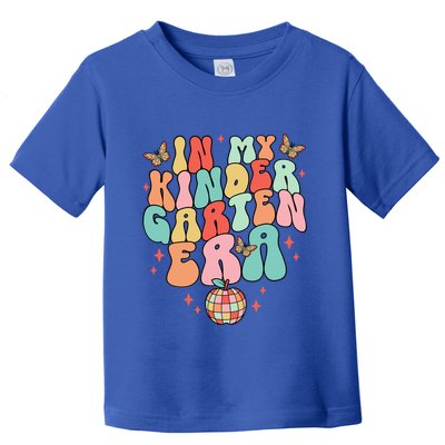In My Kindergarten Era Kindergarten Teacher Groovy Christmas Cool Gift Toddler T-Shirt