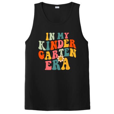 In My Kindergarten Teacher Era Shirts Kinder Groovy Retro PosiCharge Competitor Tank