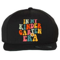 In My Kindergarten Teacher Era Shirts Kinder Groovy Retro Wool Snapback Cap