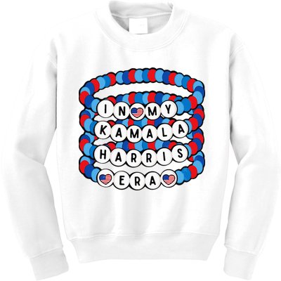 In My Kamala Harris Era Harris Democrat Harris 2024 Bracelet Kids Sweatshirt