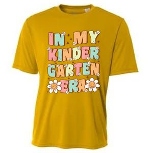 In My Kindergarten Era Groovy Kindergarten Back To SchooL Cooling Performance Crew T-Shirt