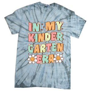 In My Kindergarten Era Groovy Kindergarten Back To SchooL Tie-Dye T-Shirt