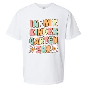 In My Kindergarten Era Groovy Kindergarten Back To SchooL Sueded Cloud Jersey T-Shirt