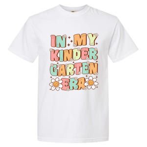 In My Kindergarten Era Groovy Kindergarten Back To SchooL Garment-Dyed Heavyweight T-Shirt