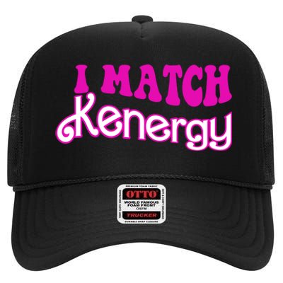 I Match Kenergy High Crown Mesh Back Trucker Hat