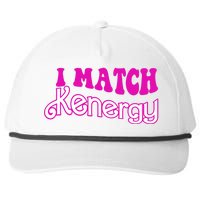 I Match Kenergy Snapback Five-Panel Rope Hat