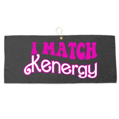 I Match Kenergy Large Microfiber Waffle Golf Towel