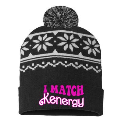 I Match Kenergy USA-Made Snowflake Beanie