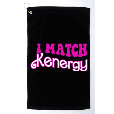 I Match Kenergy Platinum Collection Golf Towel