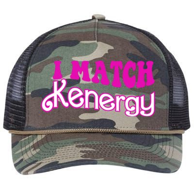 I Match Kenergy Retro Rope Trucker Hat Cap