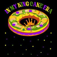 In My King Cake Era Festival Parade Mardi Gras King Cake Era City Backpack