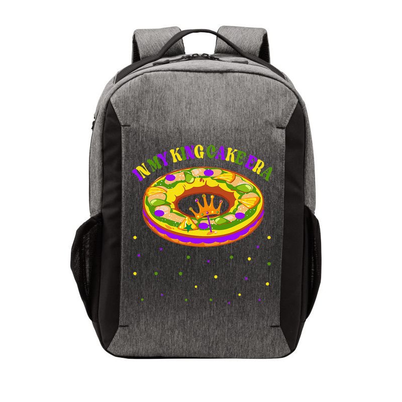 In My King Cake Era Festival Parade Mardi Gras King Cake Era Vector Backpack