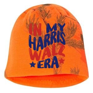 In My Kamala Era Groovy Harris For Madam President 2024 Kati - Camo Knit Beanie